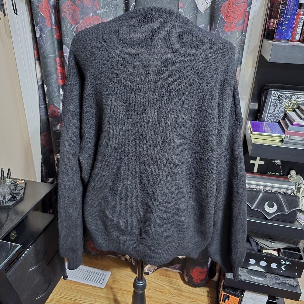 Classic Black Women's Sweater - Picture 3 of 5
